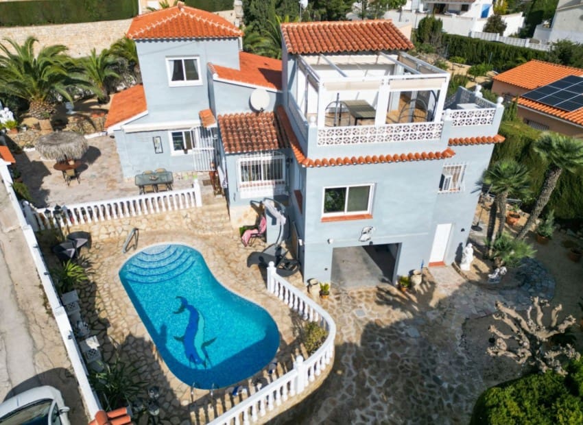 3 sovrum Villa till salu i Calpe / Calp med pool - 540 000 € (Ref: 9805540)