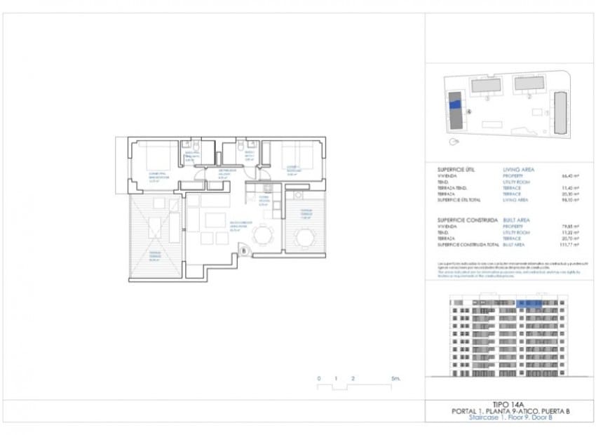 3 sovrum Takvåning till salu i Punta Prima med pool garage - 765 000 € (Ref: 9899870)
