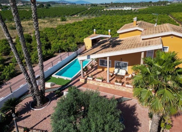 4 soverom Finca/Herregård til salgs i Desamparados - Hurchillo - Torremendo, Orihuela med svømmebasseng garasje - € 675 000 (Ref: 9911936)