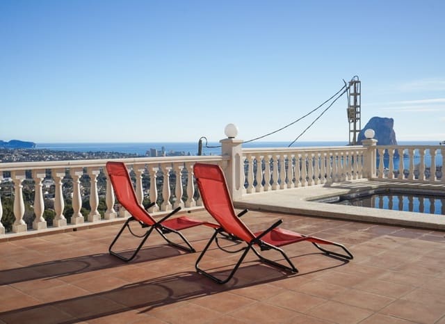 4 soveværelse Villa til salg i Oltamar - Cucarres, Calpe / Calp med swimmingpool garage - € 690.000 (Ref: 9981331)