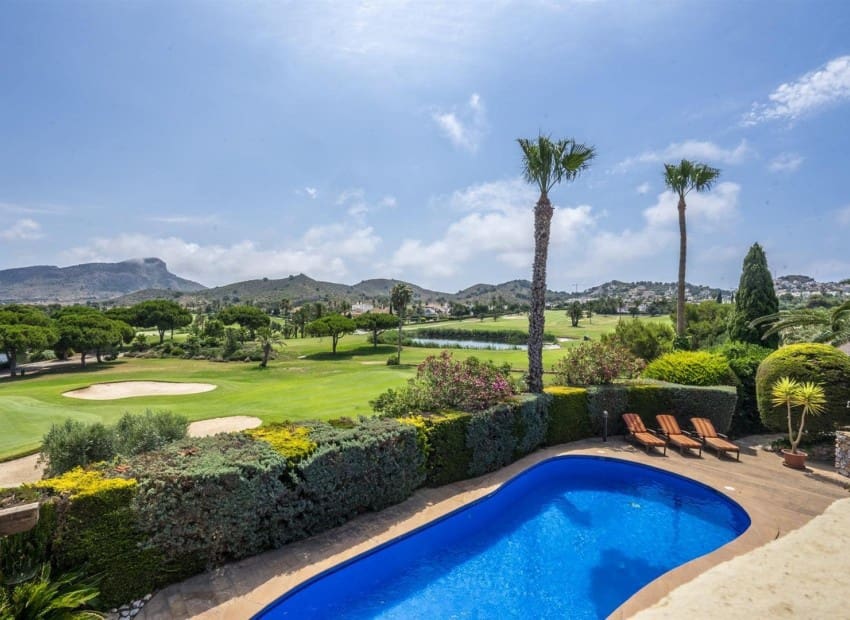 4 bedroom Villa for sale in La Manga Club with pool garage - € 3,219,748 (Ref: 9985771)
