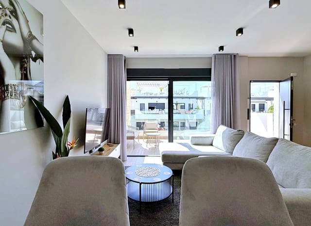 2 soverom Penthouse til salgs i Punta Prima, Orihuela med svømmebasseng garasje - € 379 000 (Ref: 9993564)