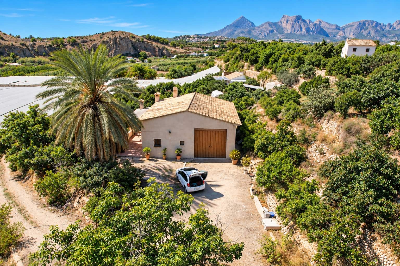 2 soveværelse Finca/Landehus til salg i Altea med garage - € 270.000 (Ref: 10153749)