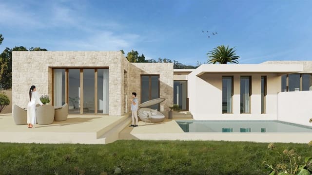 3 makuuhuone Paritalo myytävänä paikassa Pinar del Advocat - Cometa, Teulada-Moraira mukana uima-altaan 
autotalli - 831 000 € (Ref: 10181945)