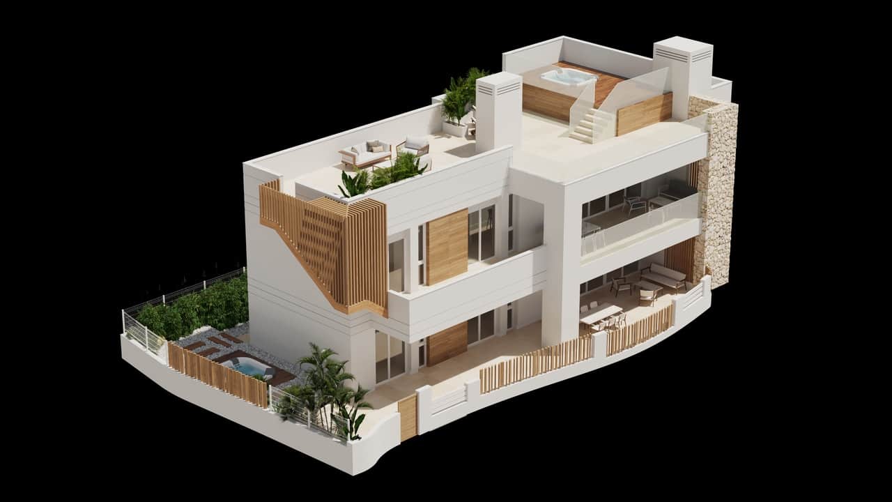 2 slaapkamer Appartement te koop in San Juan de los Terreros met zwembad garage - € 315.000 (Ref: 9013307)