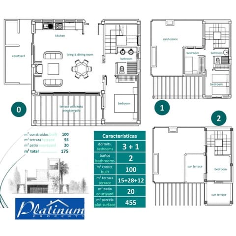 4 soveværelse Villa til salg i Sucina, Murcia by med swimmingpool - € 375.000 (Ref: 9201867)