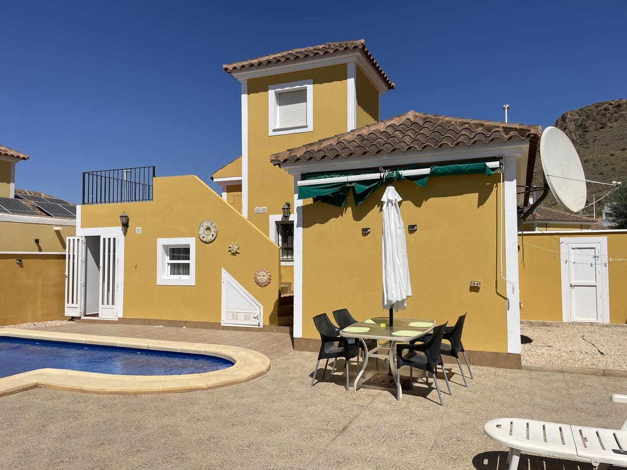 3 soveværelse Villa til salg i Mazarron med swimmingpool garage - € 232.775 (Ref: 9221586)