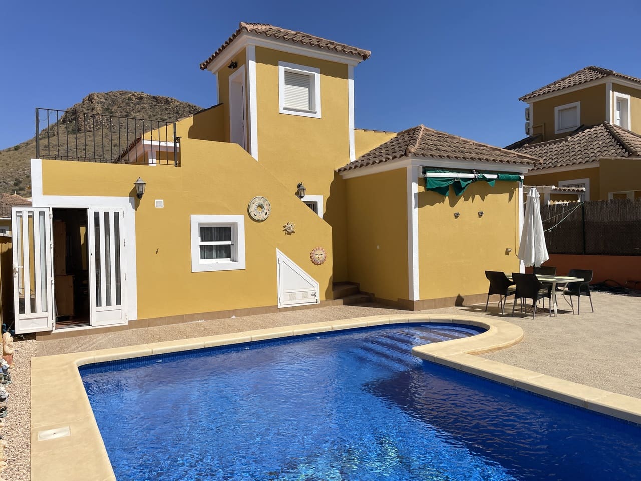 3 soveværelse Villa til salg i Mazarron med swimmingpool garage - € 232.775 (Ref: 9221586)