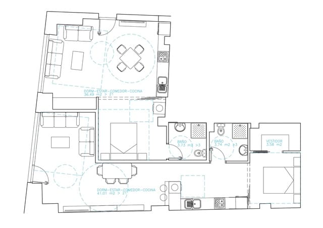 1 bedroom Apartment for sale in La Villajoyosa / Vila Joiosa - € 137,260 (Ref: 9235230)