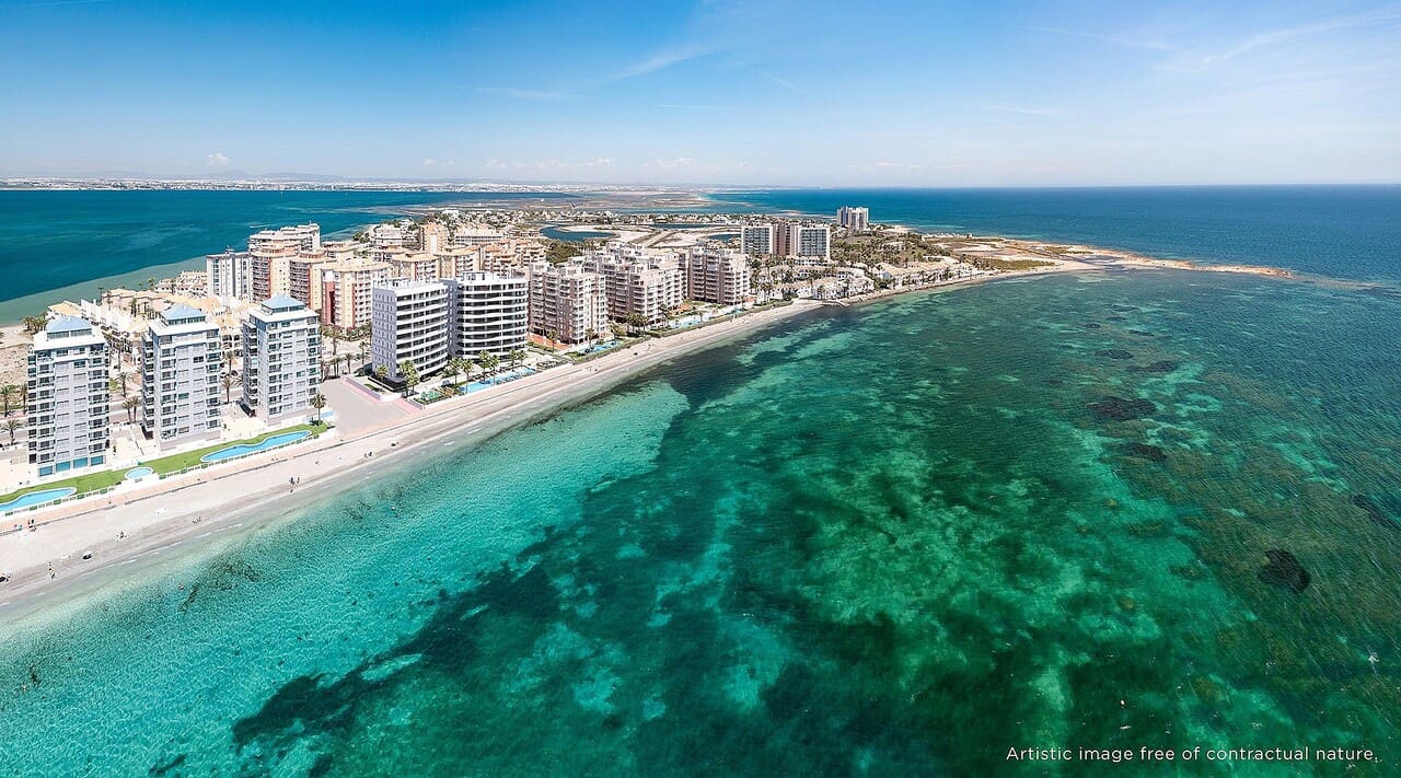 Apartamento de 2 habitaciones en Los Alcázares en venta con piscina - 473.000 € (Ref: 9834784)