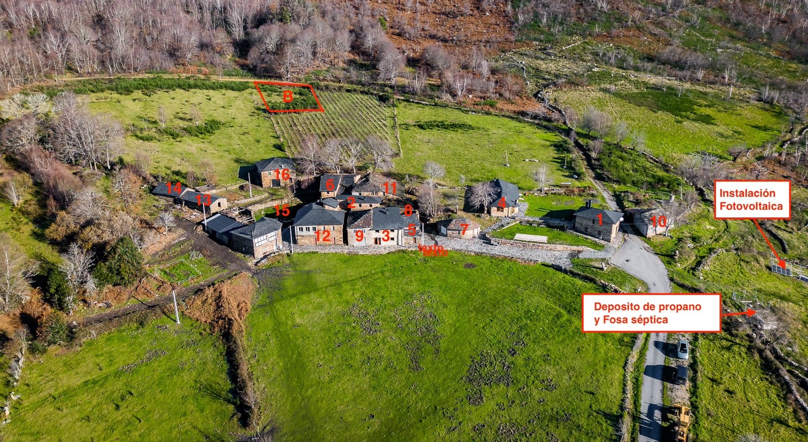 12 quarto Moradia para venda em A Pobra de Brollon - 1 510 000 € (Ref: 8449568)