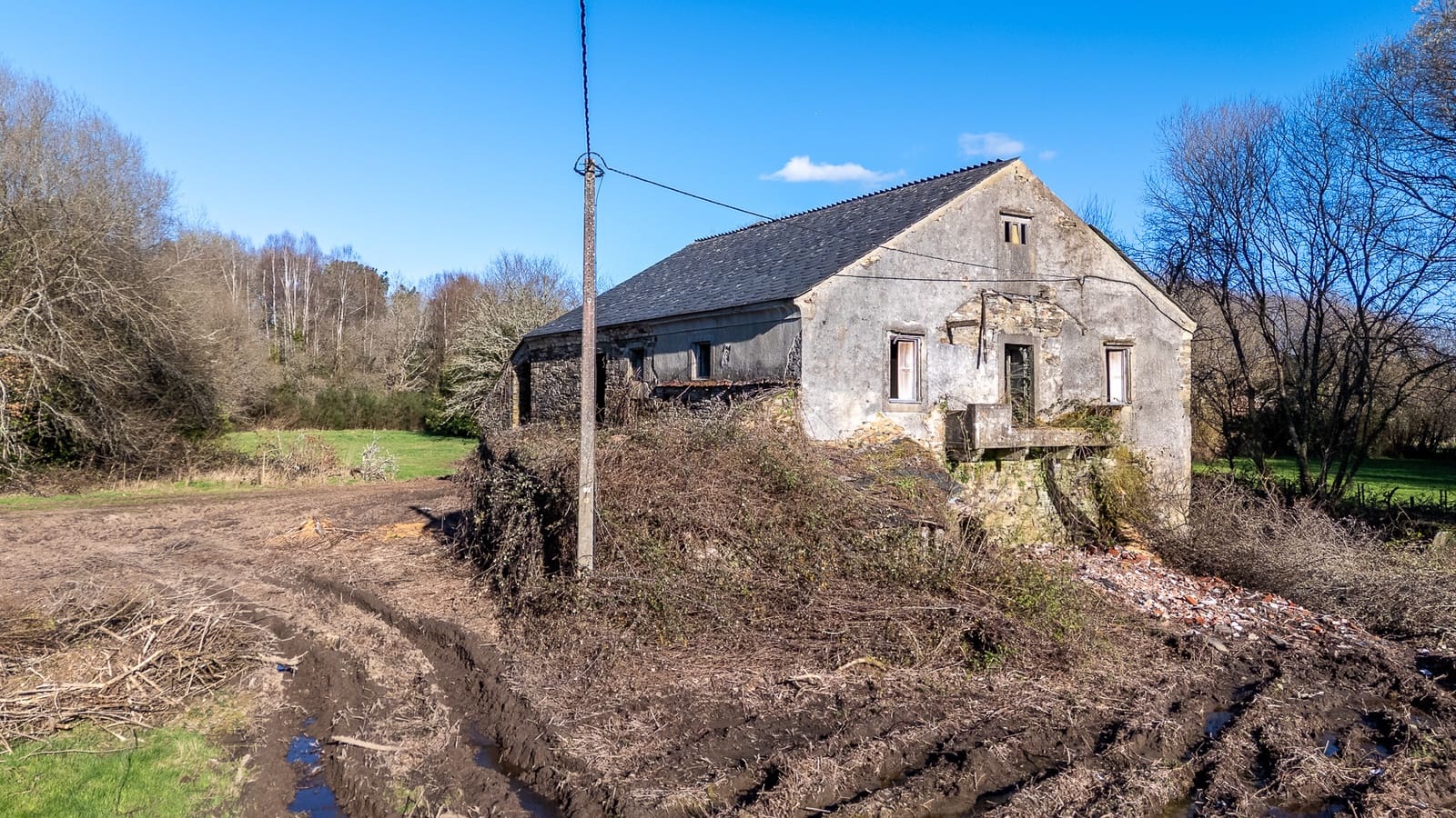 1 soveværelse Finca/Landehus til salg i Xermade med garage - € 85.000 (Ref: 9684152)