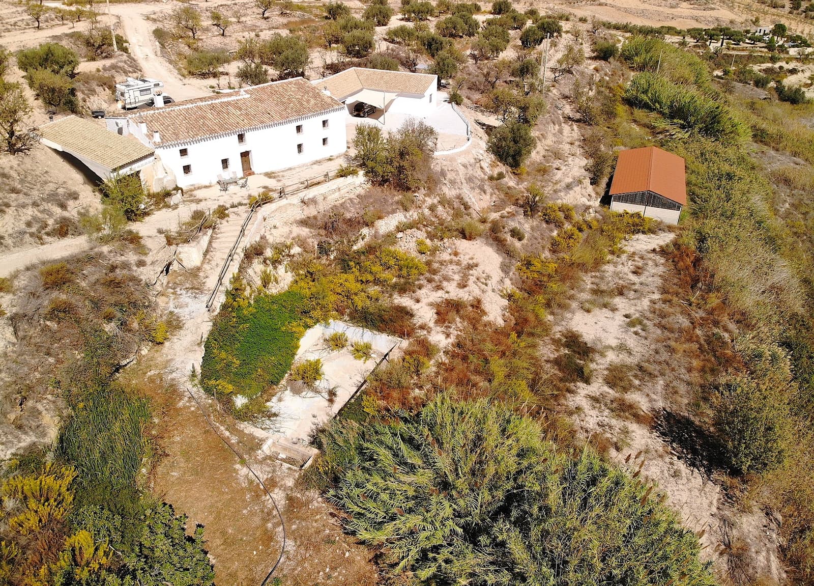 6 soveværelse Finca/Landehus til salg i Velez-Blanco med swimmingpool - € 475.000 (Ref: 8574327)