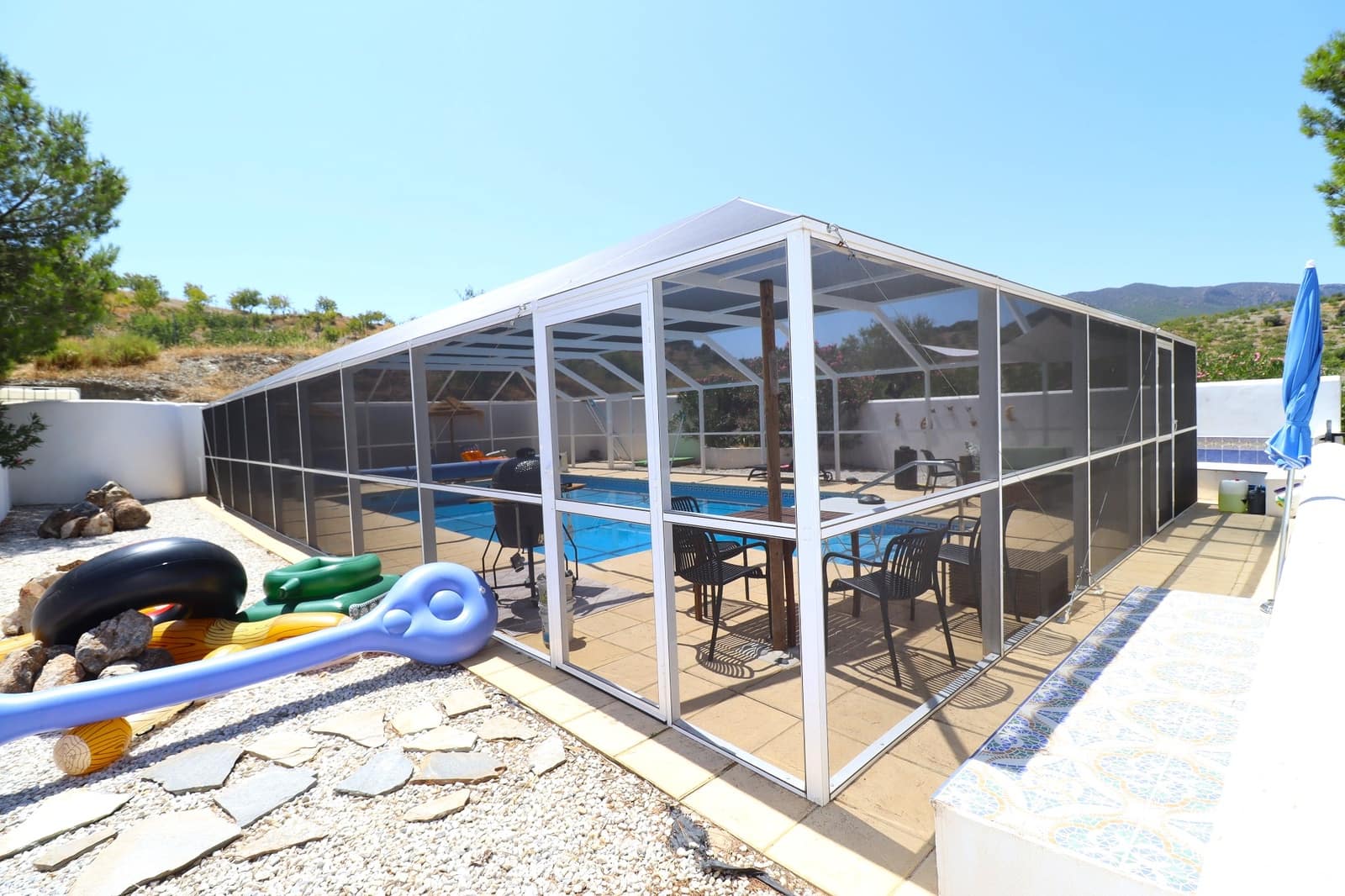 4 soveværelse Finca/Landehus til salg i Velez-Rubio med swimmingpool garage - € 390.000 (Ref: 9168808)