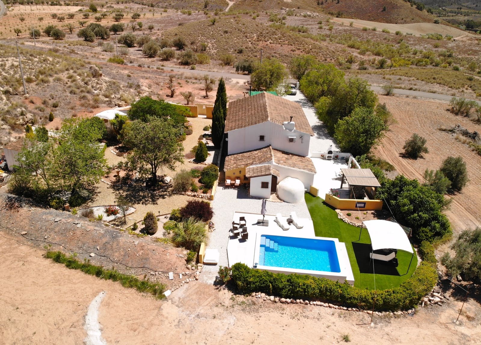 4 soverom Finca/Herregård til salgs i Velez-Rubio med svømmebasseng garasje - € 390 000 (Ref: 9204049)