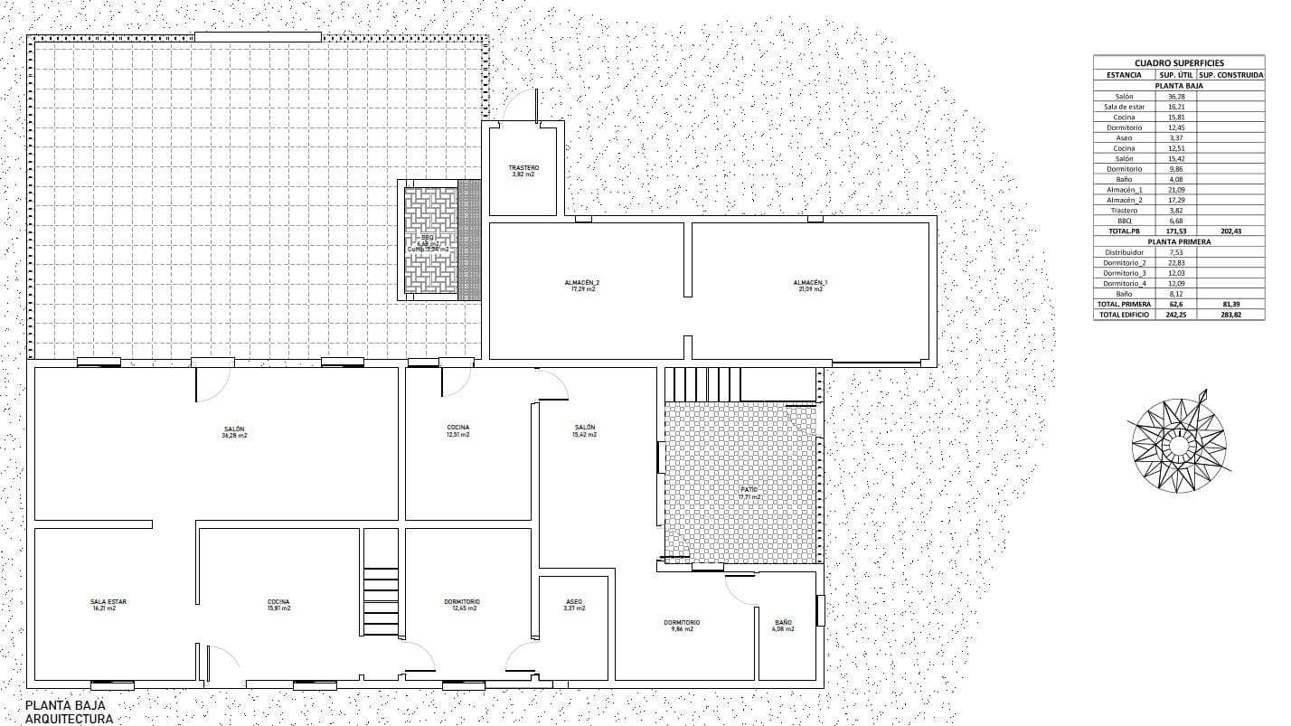 4 camera da letto Finca/Casa di Campagna in vendita in Velez-Rubio - 219.995 € (Rif: 9221344)