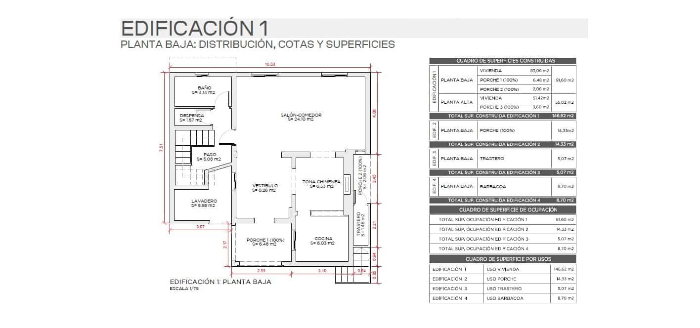 4 soveværelse Finca/Landehus til salg i Lorca - € 199.000 (Ref: 9249050)