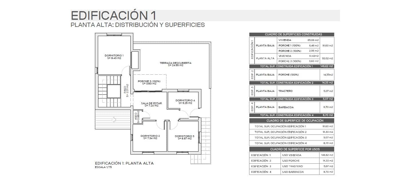 4 soveværelse Finca/Landehus til salg i Lorca - € 199.000 (Ref: 9249050)