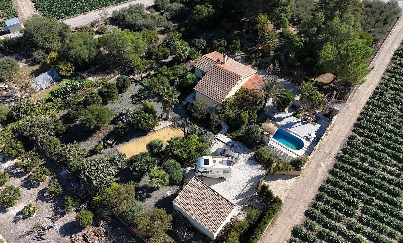 4 sypialnia Finka/Dom wiejski na sprzedaż w Lorca z basenem garażem - 265 000 € (Ref: 9379631)