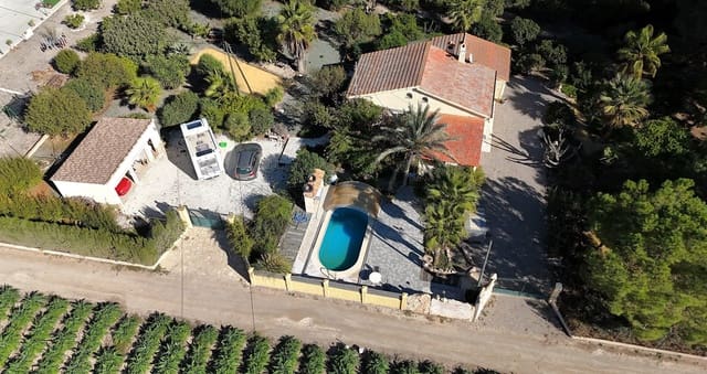 4 sypialnia Finka/Dom wiejski na sprzedaż w Lorca z basenem garażem - 265 000 € (Ref: 9379631)