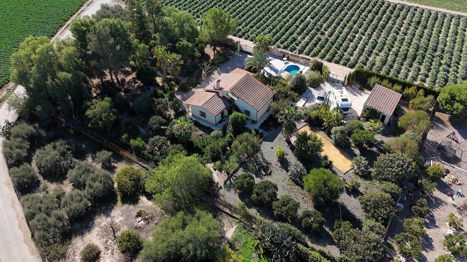 4 sypialnia Finka/Dom wiejski na sprzedaż w Lorca z basenem garażem - 265 000 € (Ref: 9379631)