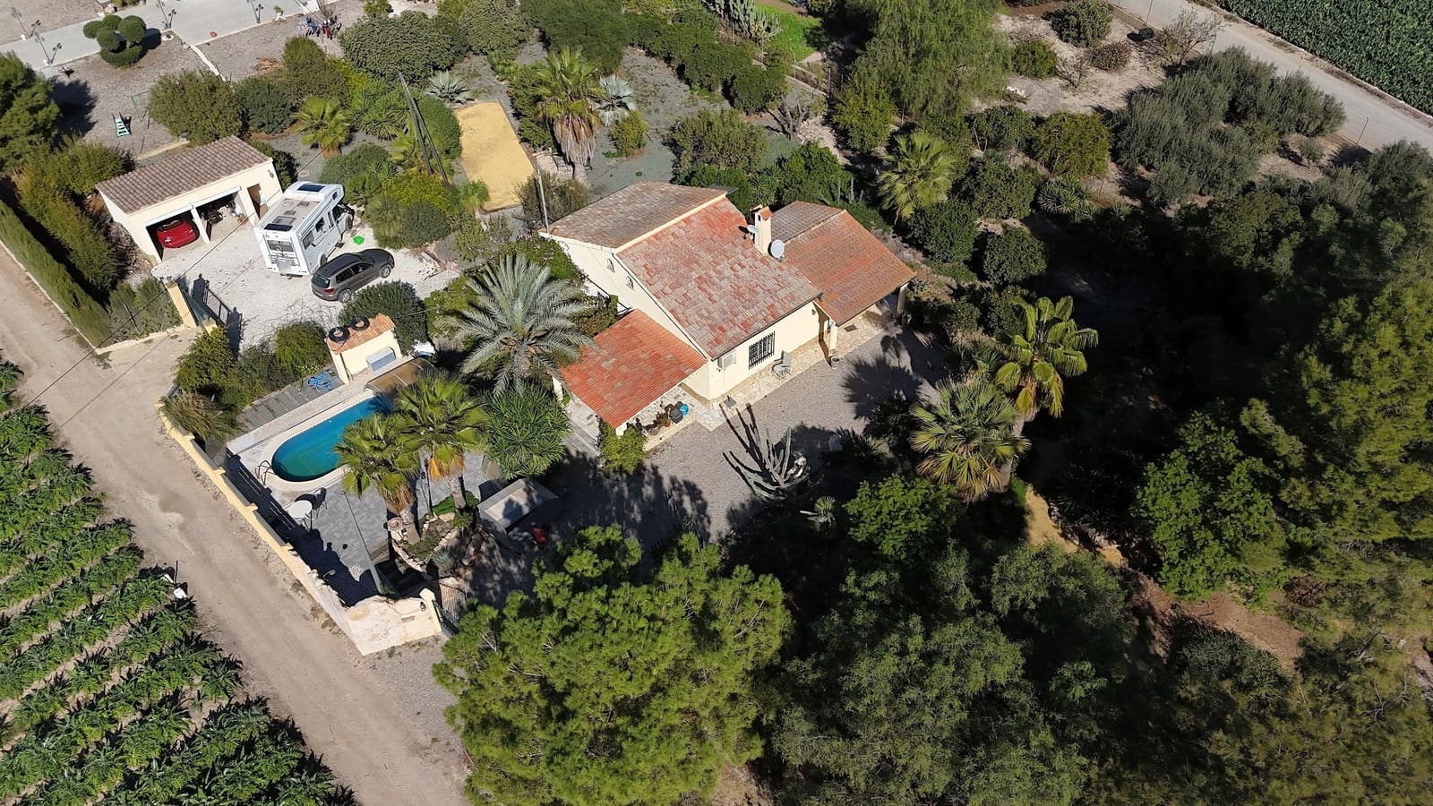 4 sypialnia Finka/Dom wiejski na sprzedaż w Lorca z basenem garażem - 265 000 € (Ref: 9379631)