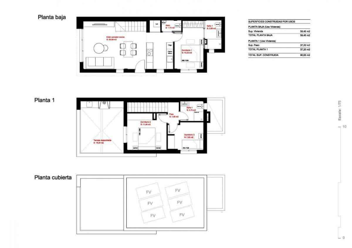 3 sypialnia Willa na sprzedaż w Daya Nueva - 299 000 € (Ref: 9283672)