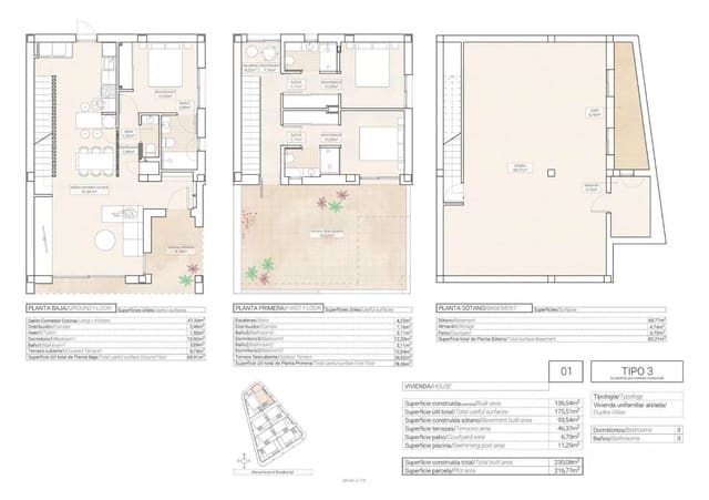 3 soverom Villa til salgs i Hondón de las Nieves - € 357 250 (Ref: 9283711)