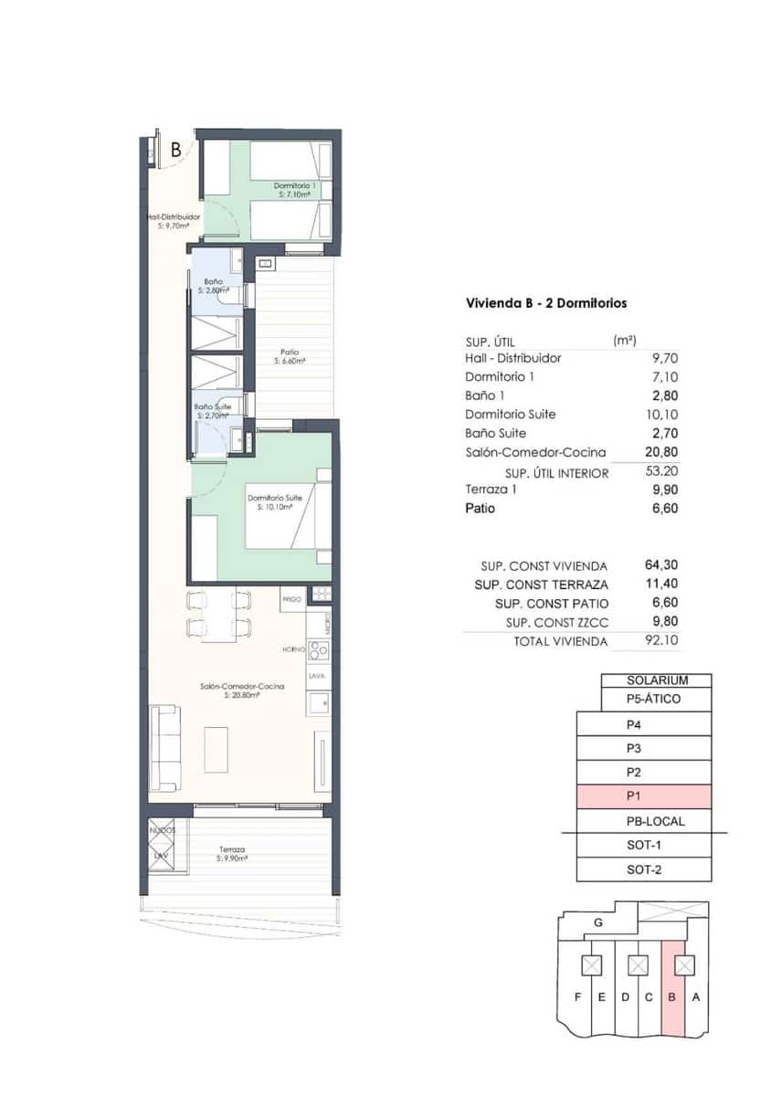 2 slaapkamer Appartement te koop in Torrevieja - € 339.000 (Ref: 9283741)