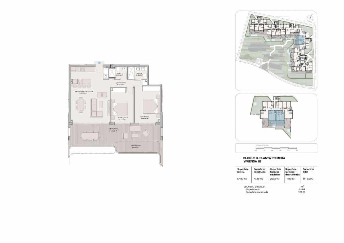 2 bedroom Apartment for sale in La Villajoyosa / Vila Joiosa - € 357,000 (Ref: 9283826)