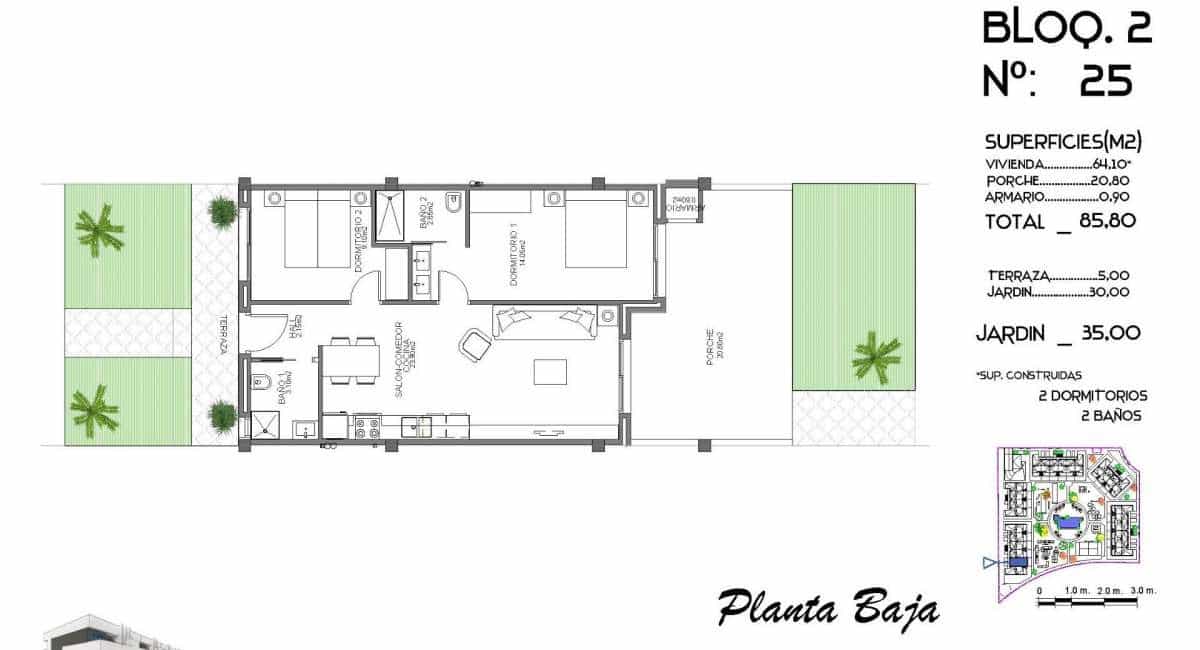 2 sovrum Lägenhet till salu i El Raso - 225 000 € (Ref: 9283838)