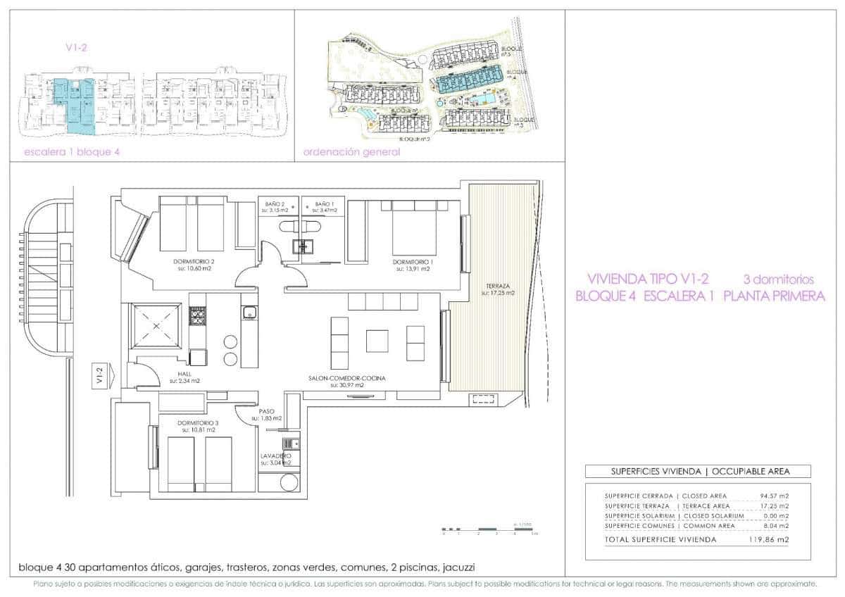 Apartamento de 3 habitaciones en Playa Flamenca en venta - 469.000 € (Ref: 9283848)