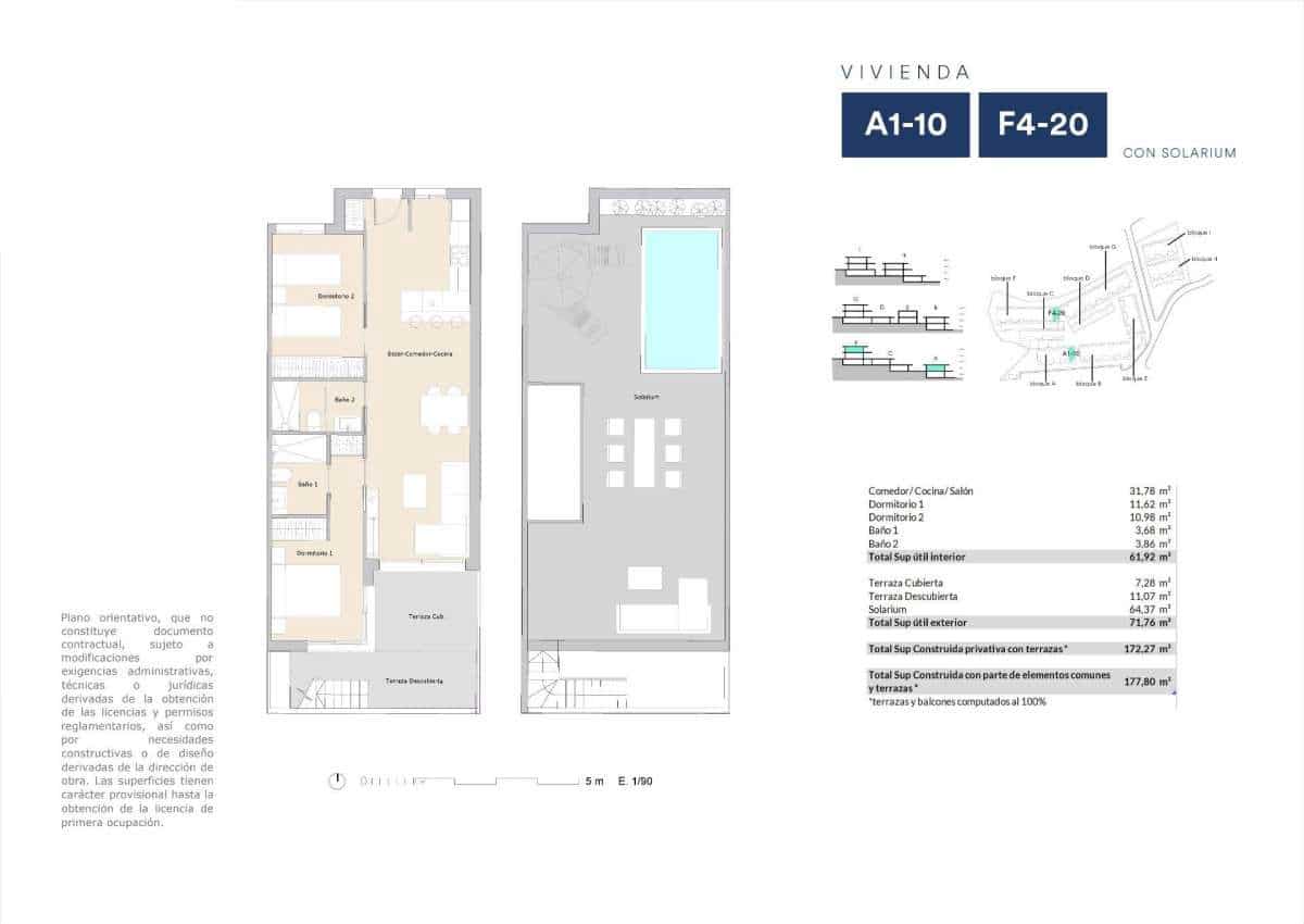 2 bedroom Apartment for sale in Alfaz del Pi / L'Alfas del Pi - € 320,000 (Ref: 9283874)