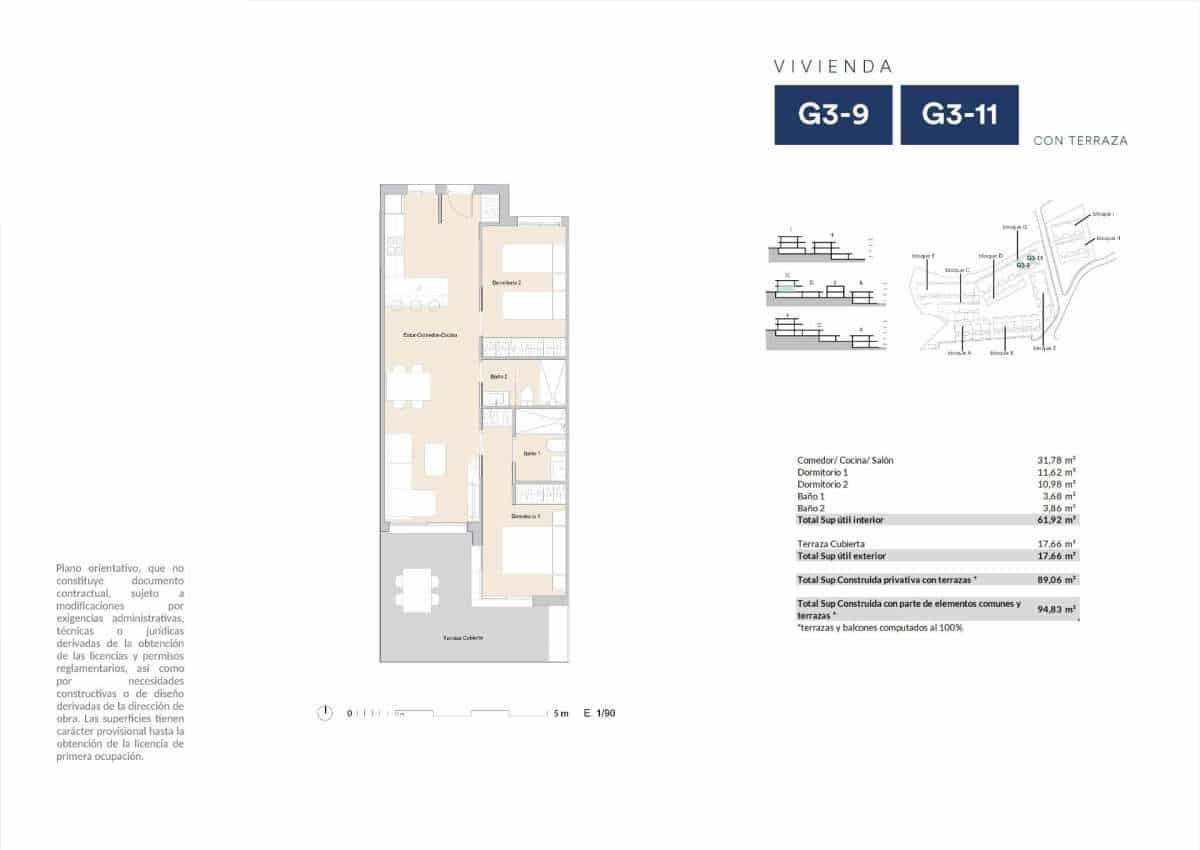 2 bedroom Apartment for sale in Alfaz del Pi / L'Alfas del Pi - € 287,000 (Ref: 9283879)
