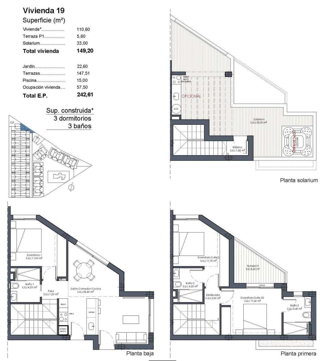 3 bedroom Villa for sale in Los Alcazares - € 630,000 (Ref: 9673613)