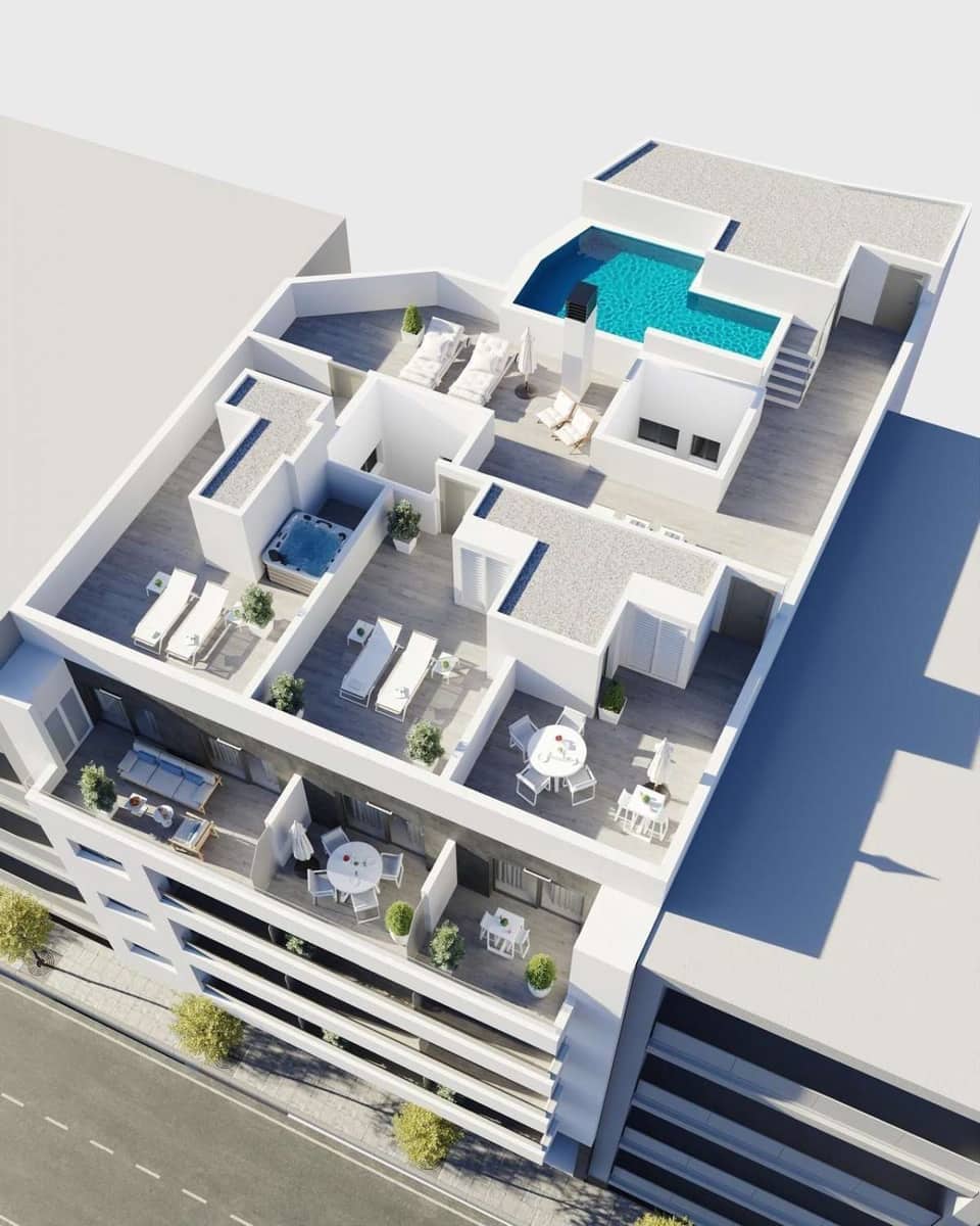 2 slaapkamer Appartement te koop in Torrevieja - € 299.000 (Ref: 9832523)