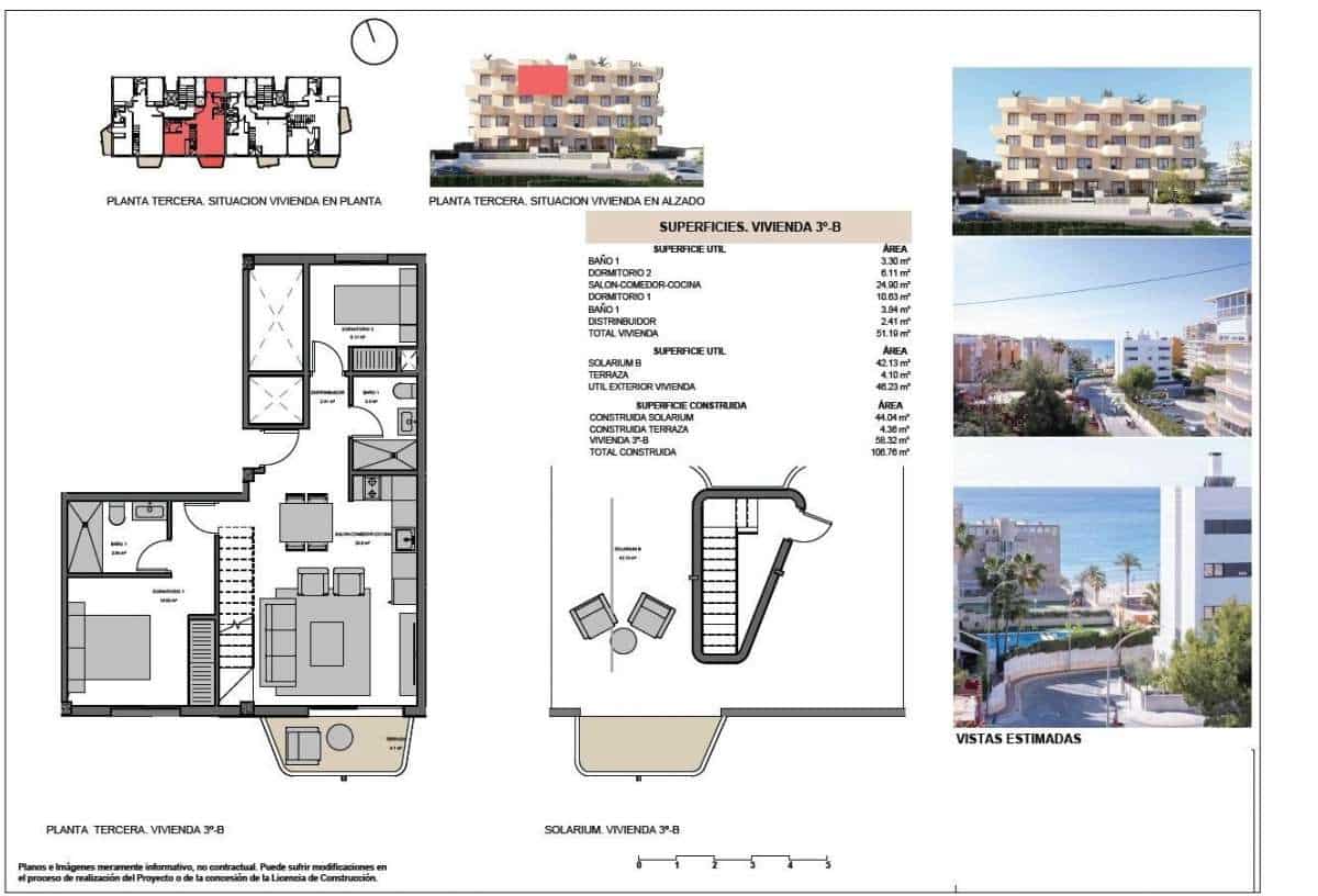 2 slaapkamer Appartement te koop in El Campello - € 460.000 (Ref: 9832533)