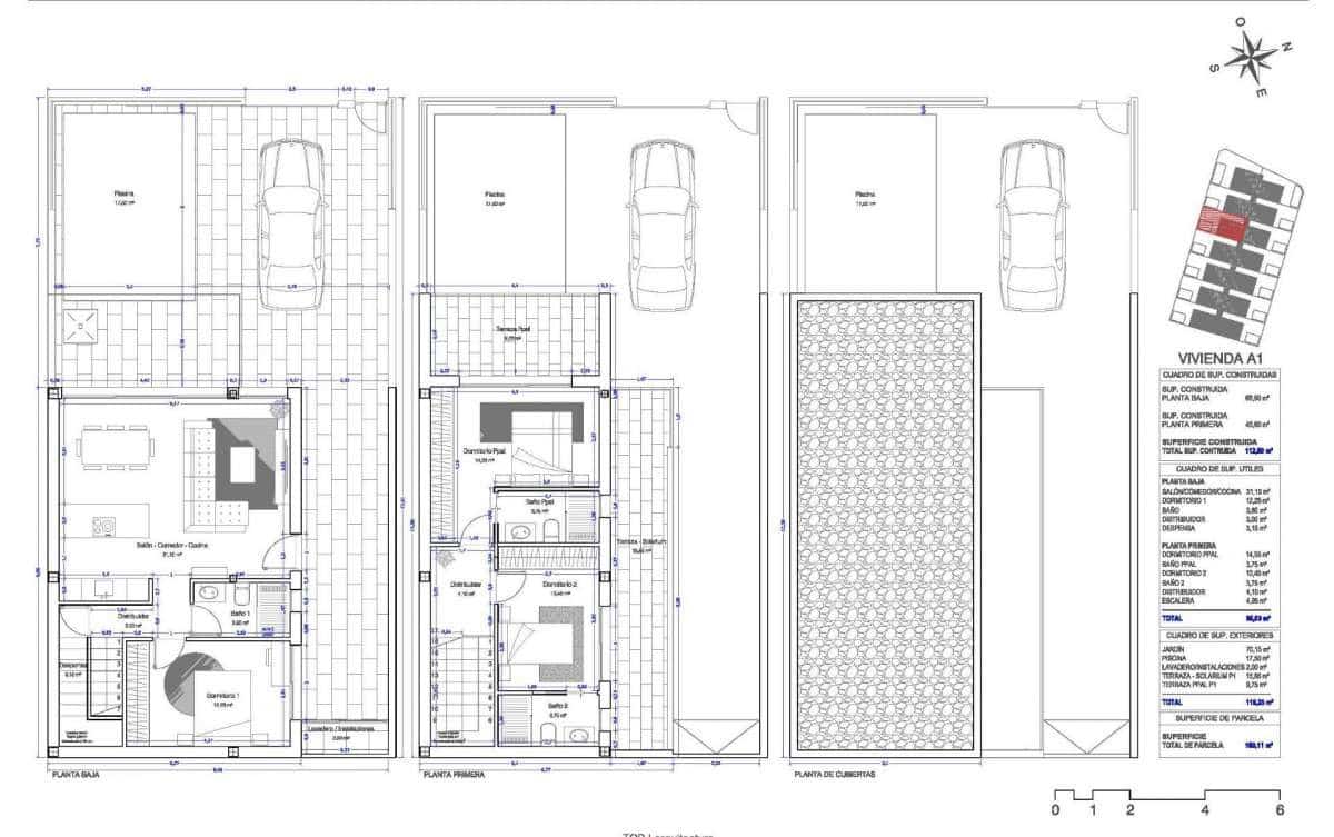 3 bedroom Villa for sale in San Pedro del Pinatar - € 445,000 (Ref: 9832555)