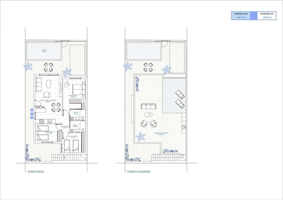 3 bedroom Villa for sale in Torre-Pacheco - € 259,900 (Ref: 9832556)