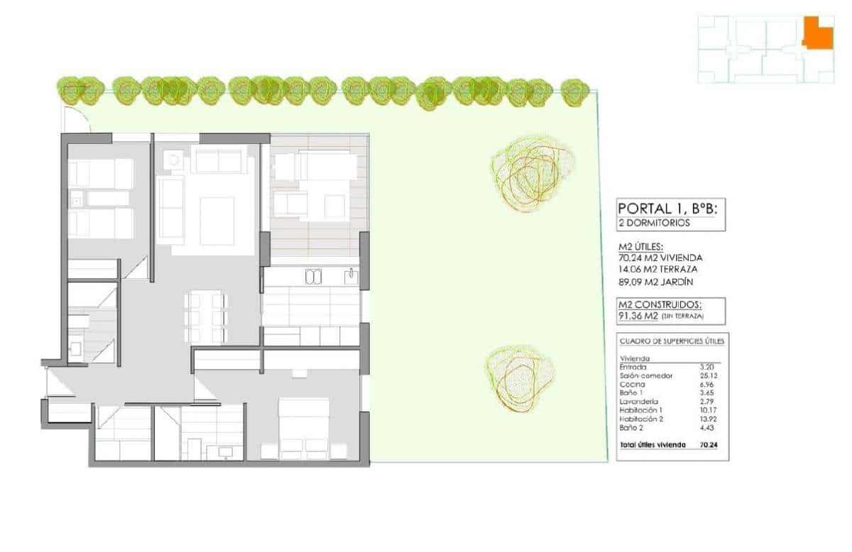 2 sovrum Lägenhet till salu i Javea / Xabia med pool garage - 485 000 € (Ref: 9832585)
