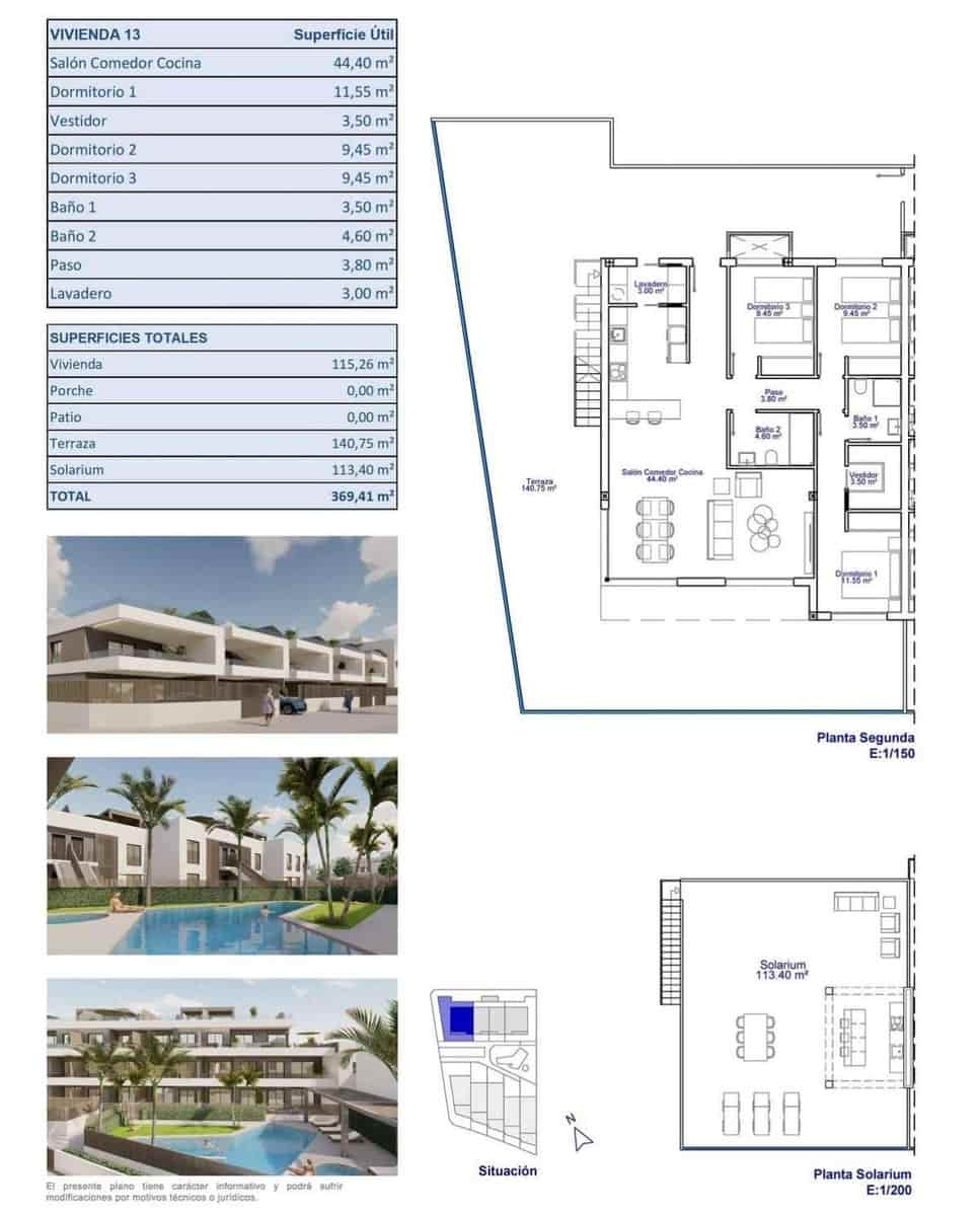 3 bedroom Apartment for sale in Pilar de la Horadada with pool garage - € 590,000 (Ref: 9832604)