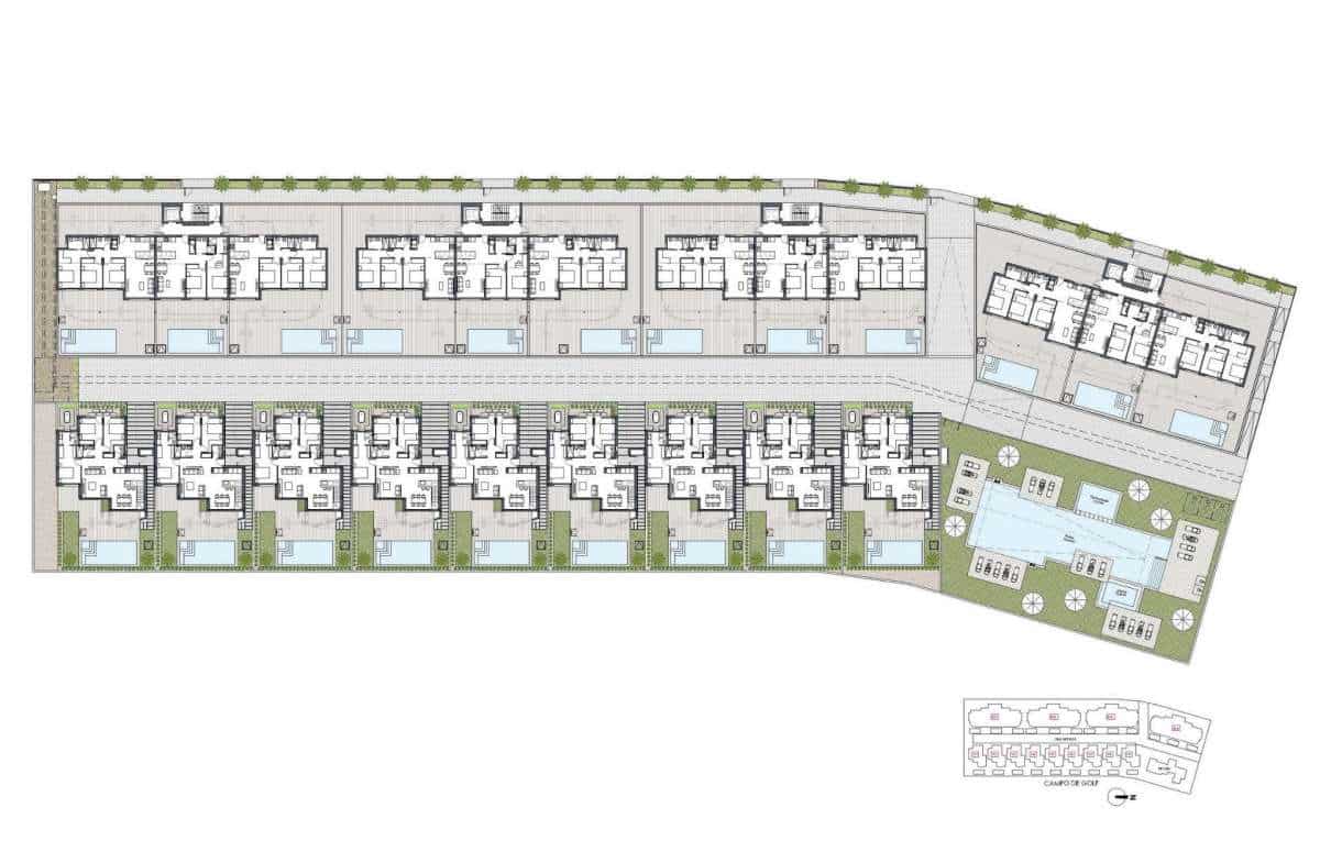 3 soveværelse Lejlighed til salg i Los Alcazares med swimmingpool garage - € 408.000 (Ref: 9832614)