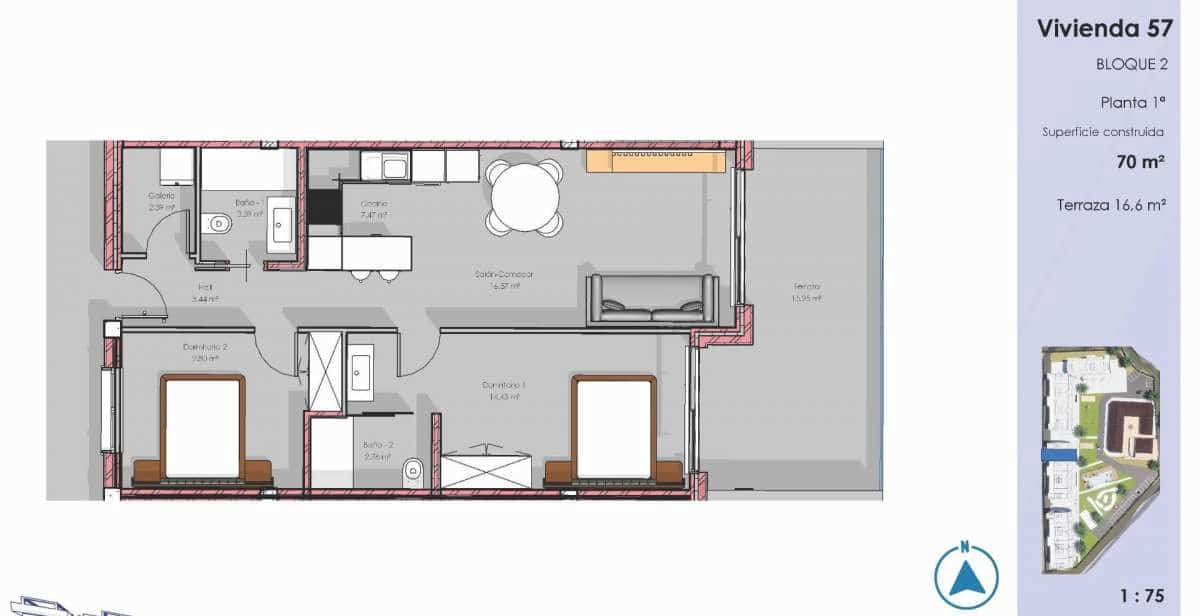 2 soveværelse Lejlighed til salg i El Raso med swimmingpool garage - € 295.000 (Ref: 9832627)