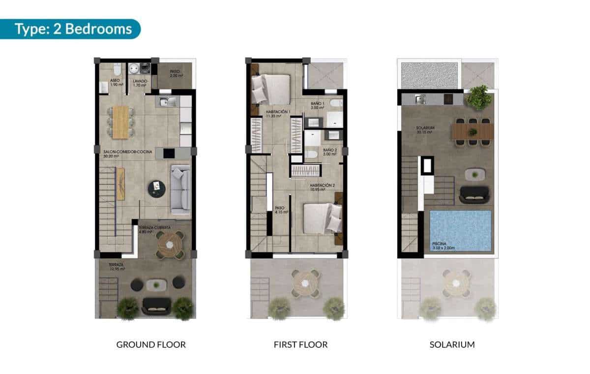 2 soverom Hus til salgs i Dolores - € 269 000 (Ref: 9832670)