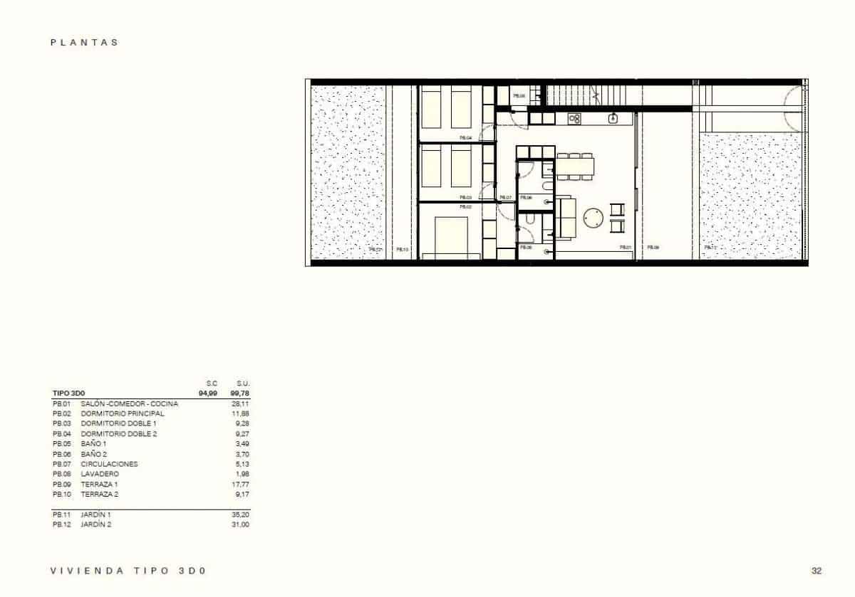 3 sypialnia Apartament na sprzedaż w Los Balcones - 340 000 € (Ref: 9832675)