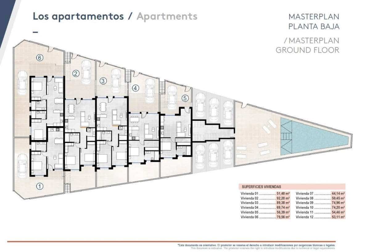 1 soveværelse Lejlighed til salg i San Pedro del Pinatar med swimmingpool garage - € 252.900 (Ref: 9832695)