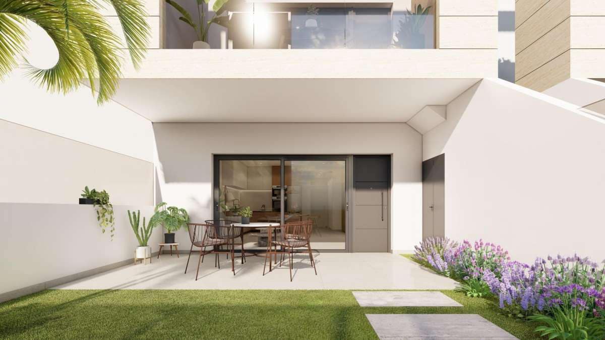 2 soveværelse Bungalow til salg i San Pedro del Pinatar med swimmingpool garage - € 279.000 (Ref: 9832696)