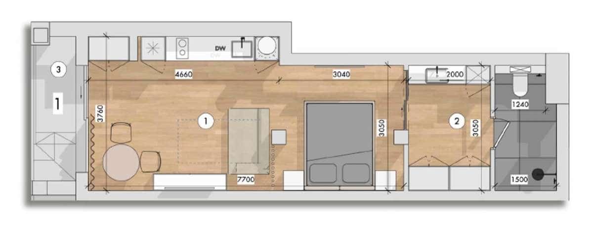 1 sovrum Lägenhet till salu i Torrevieja - 160 000 € (Ref: 9834432)
