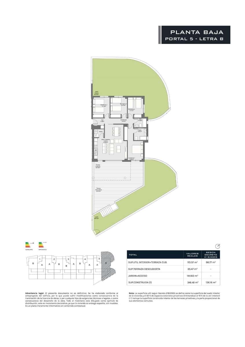 4 soverom Leilighet til salgs i Torremolinos med svømmebasseng garasje - € 795 000 (Ref: 10000534)