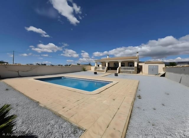 3 bedroom Villa for sale in Monóvar / Monóver with pool - € 319,995 (Ref: 10006710)